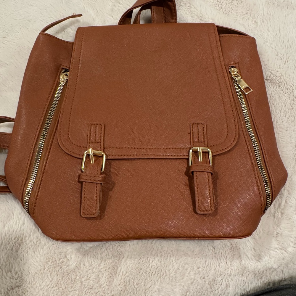 Elegant Tan Backpack for Women